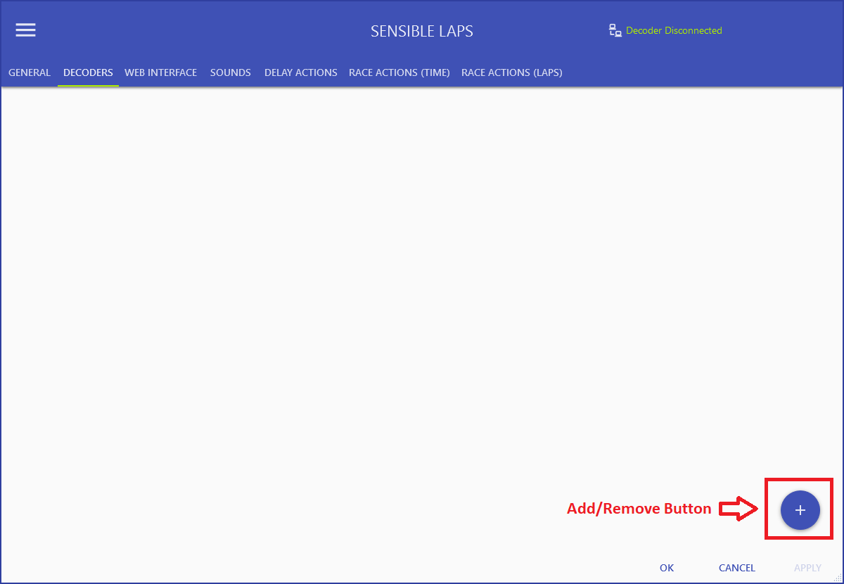 Add/remove decoder flyout