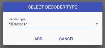 Choosing a decoder type