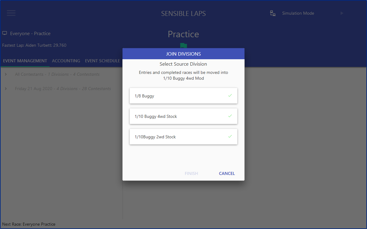 Select source